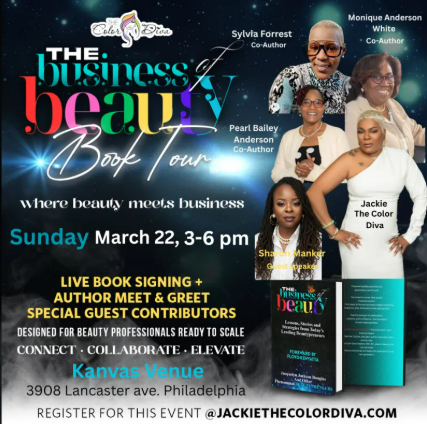 The Business of Beauty Book Tour